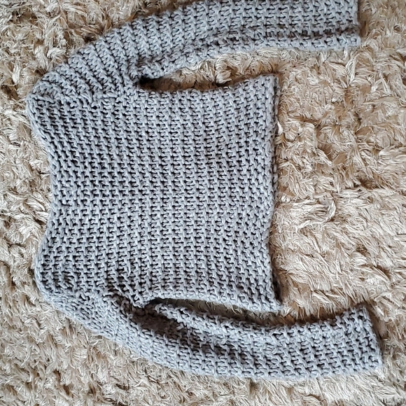 Cheap Monday wool alpaca chunky knit sweater in gray size small - Picture 9 of 10